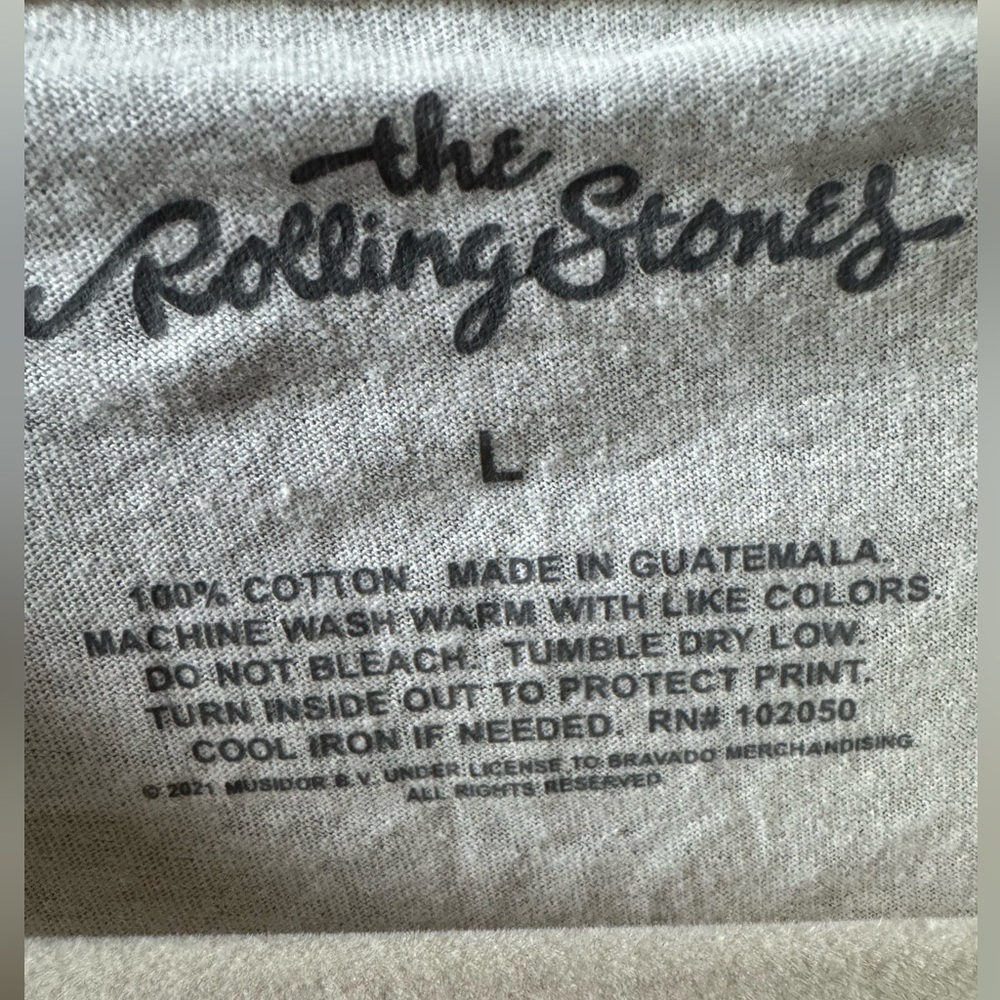 NWOT The Rolling Stones long sleeve tee - Picture 4 of 6